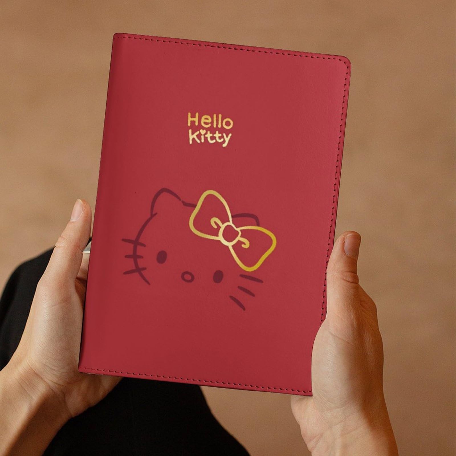 Amazon | ハローキティ ノートカバー 20.7×14.2×1cmサイズ PU